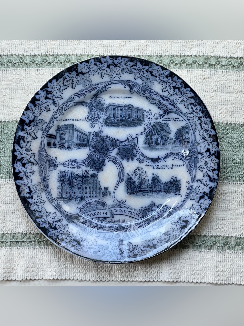 Vintage Schenectady NY Collector’s Plate